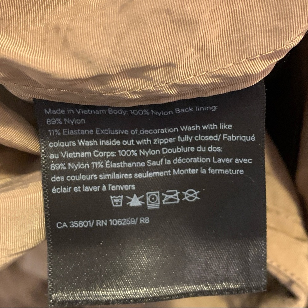 Lululemon Athletica Seek Vistas 1/2 Zip Rain Jacket in Frontier M Retail $148.00 - Picture 10 of 12